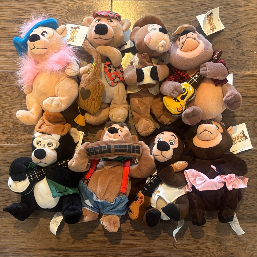 Critter country mini bean bag set